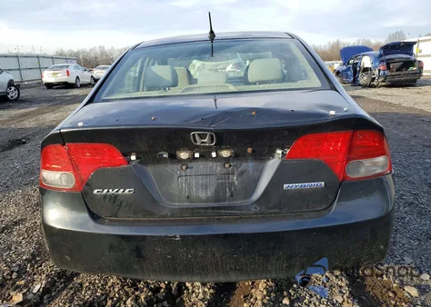 2010 Honda Civic Hybrid z USA, uszkodzony, nr VIN JHMFA3F23AS006560